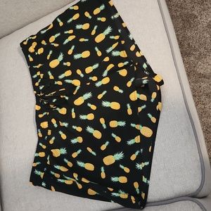 pineapple casual shorts